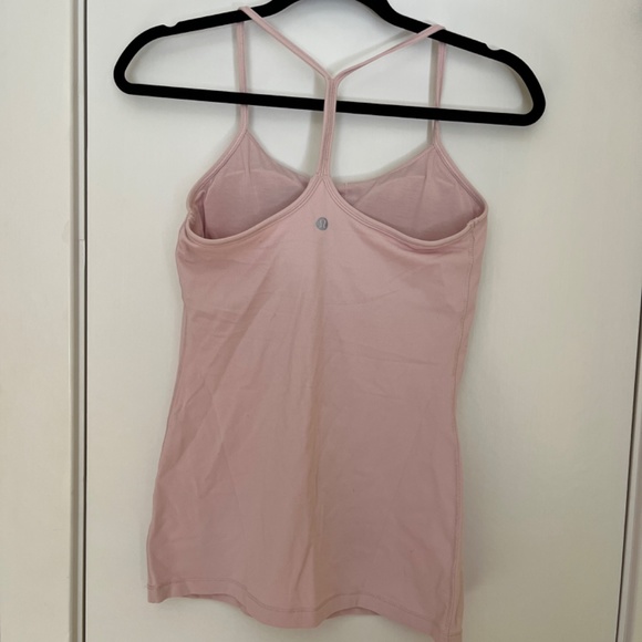 Lululemon Built in bra pink tank top - Picture 3 of 3